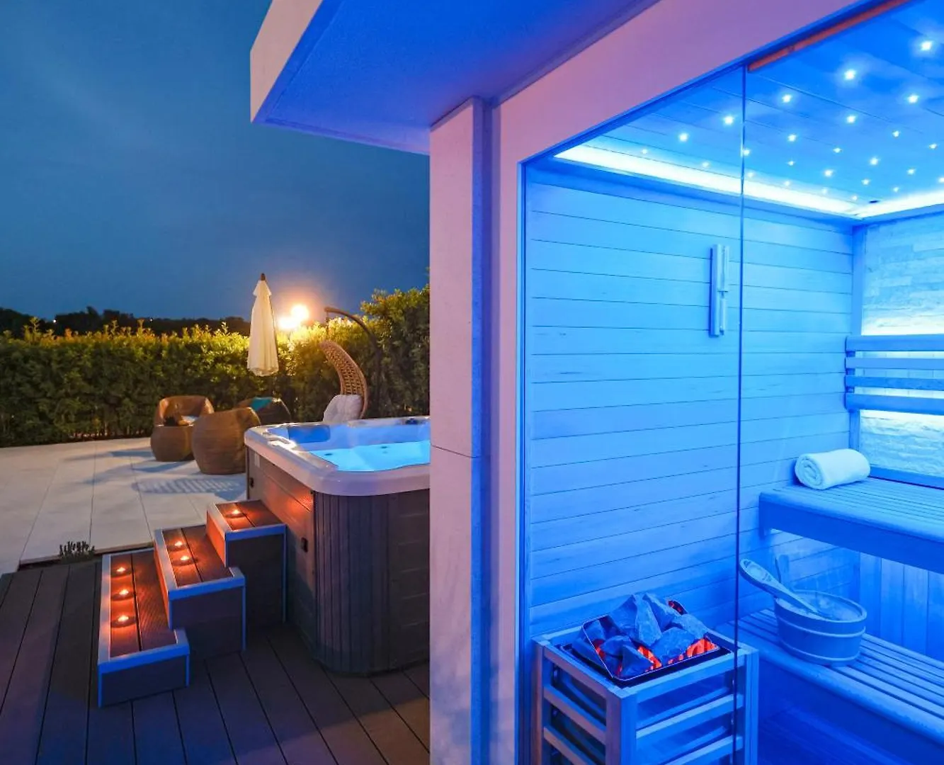 Apartment Villa Pino With Pool, Sauna & Jacuzzi 2 Petrcane