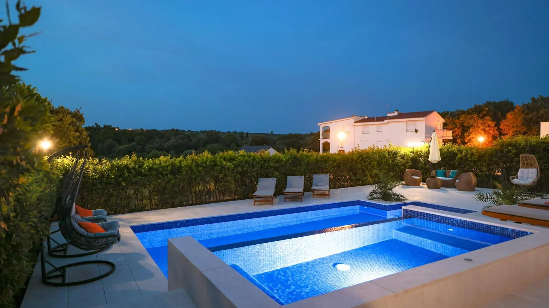 Villa Pino With Pool, Sauna & Jacuzzi 2 Petrcane 0*,  Croatia